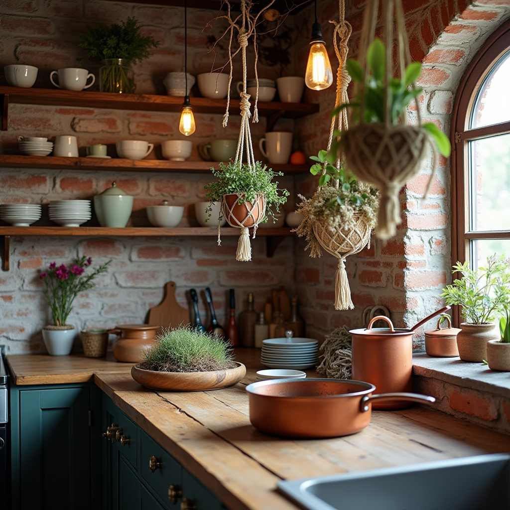 boho kitchen decor 20