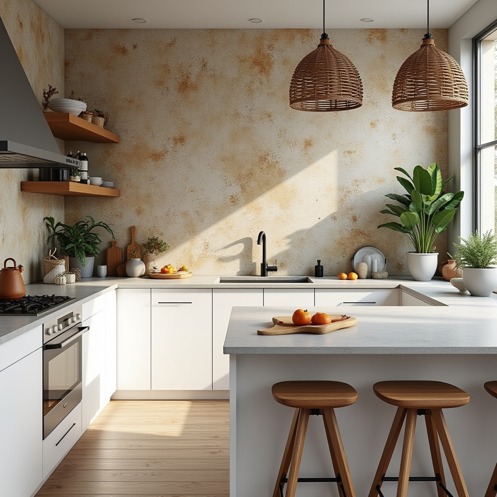 boho kitchen decor 37