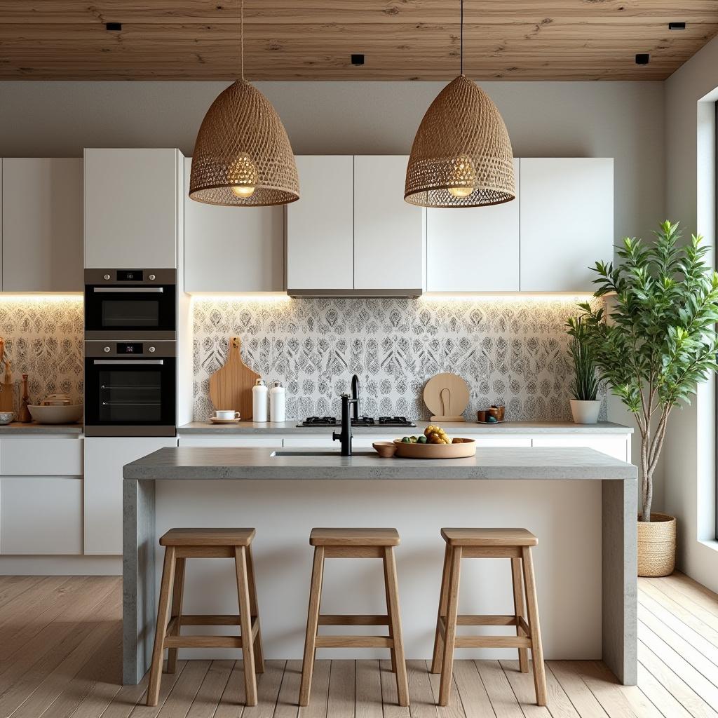 boho kitchen decor 38