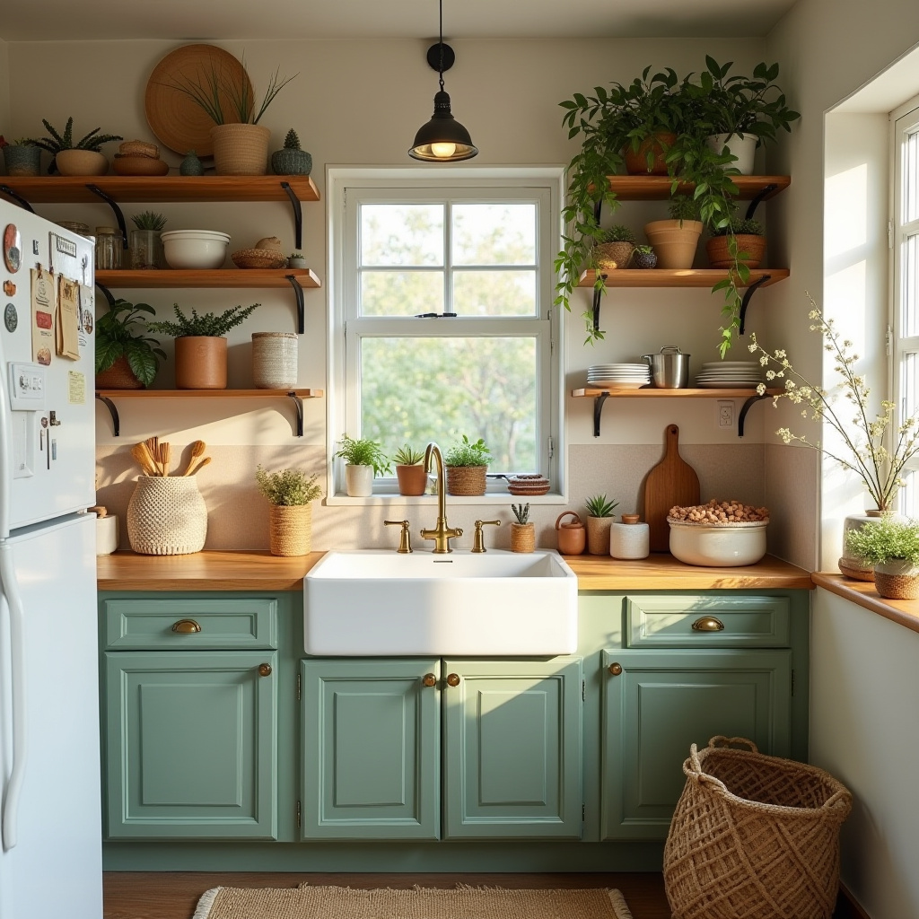 boho kitchen decor 40