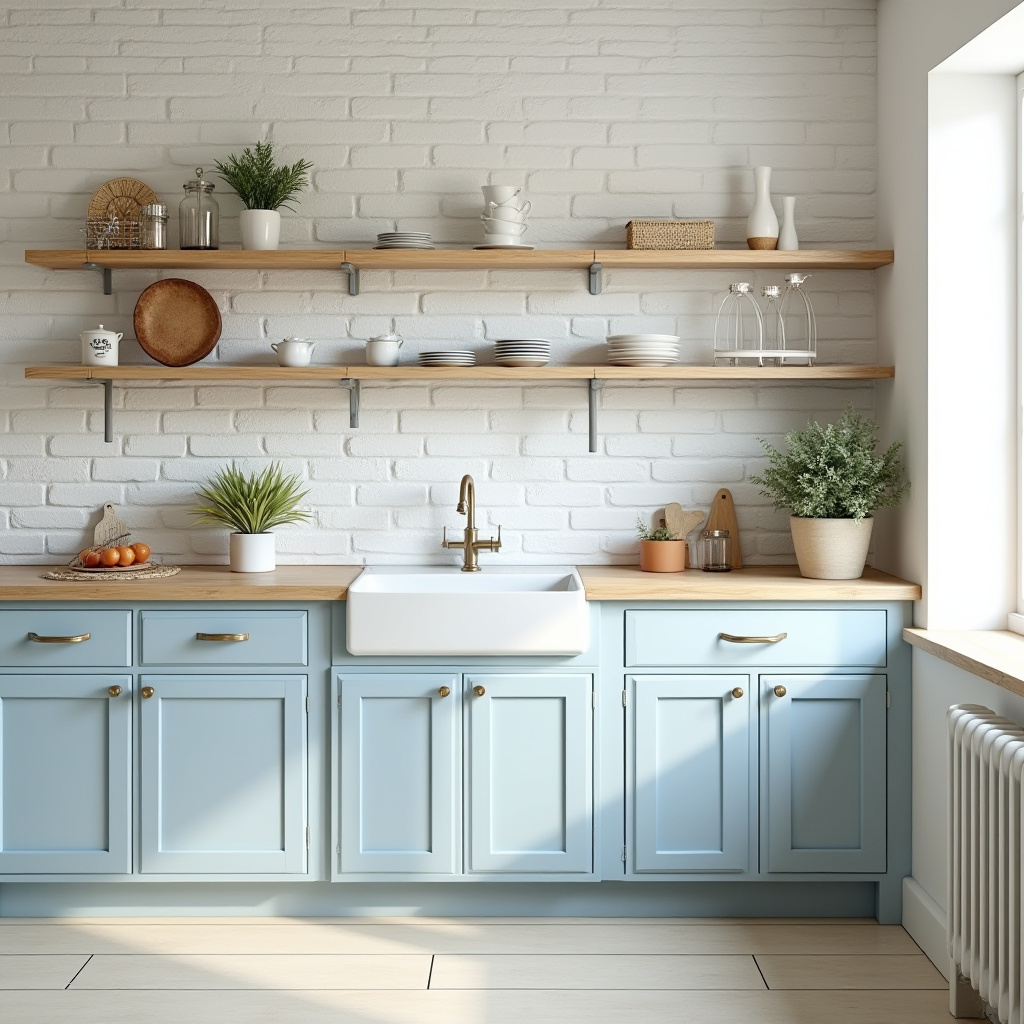 brick wall kitchen ideas 16