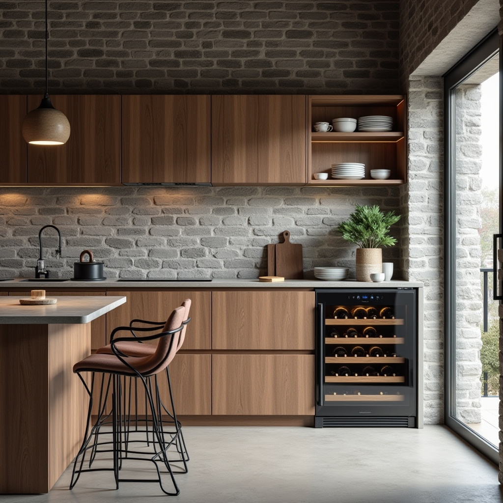 brick wall kitchen ideas 32