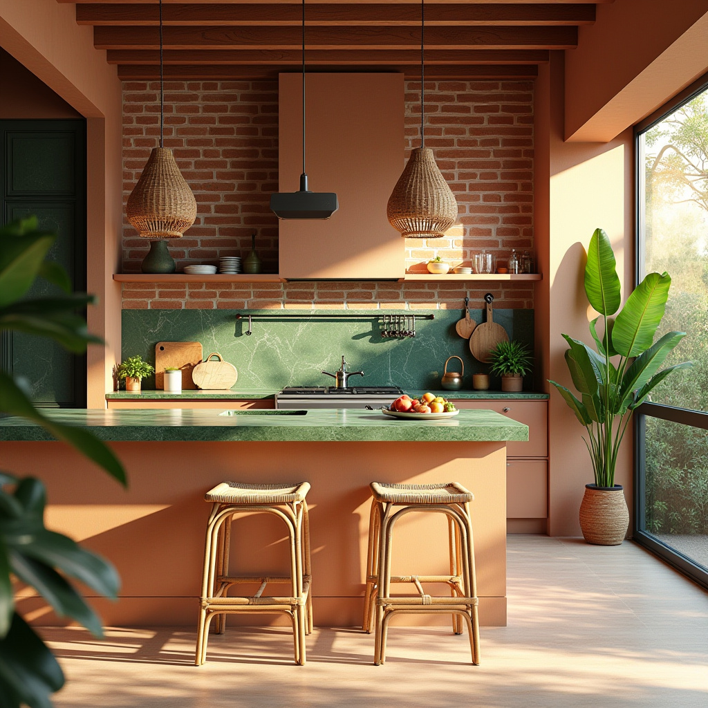 brick wall kitchen ideas 36