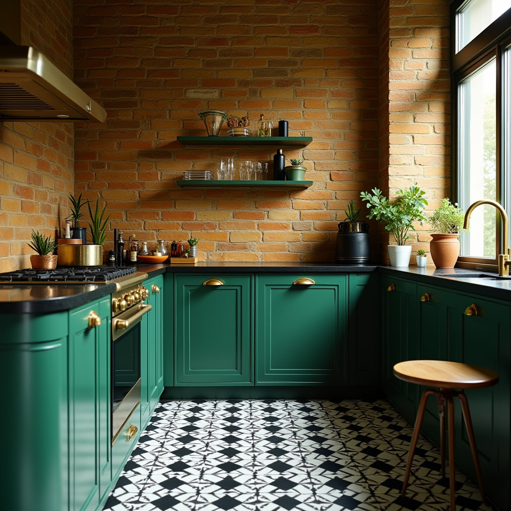 brick wall kitchen ideas 37