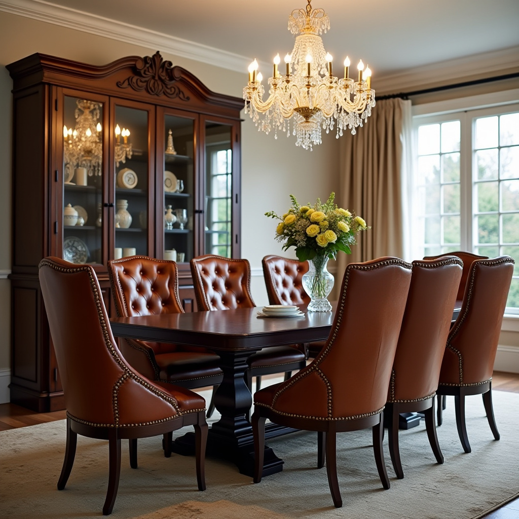 brown dining chairs 25