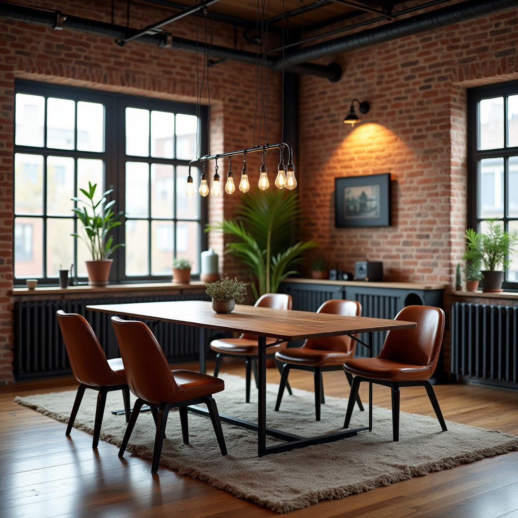 brown dining room 32