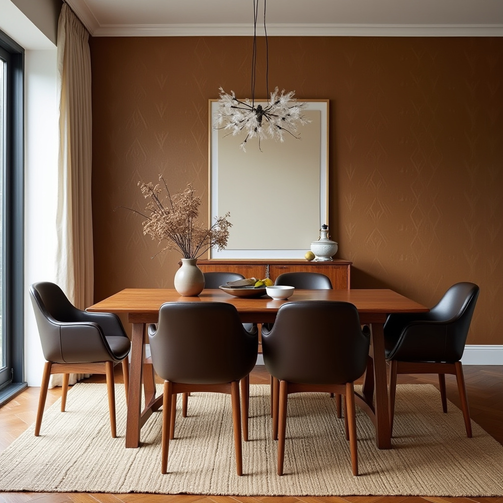 brown dining room 5