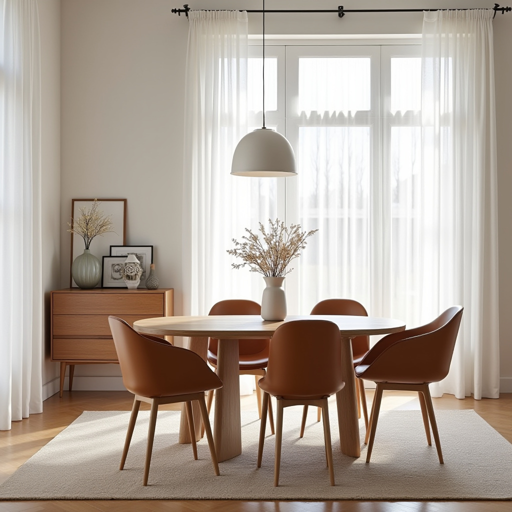 brown dining room 8