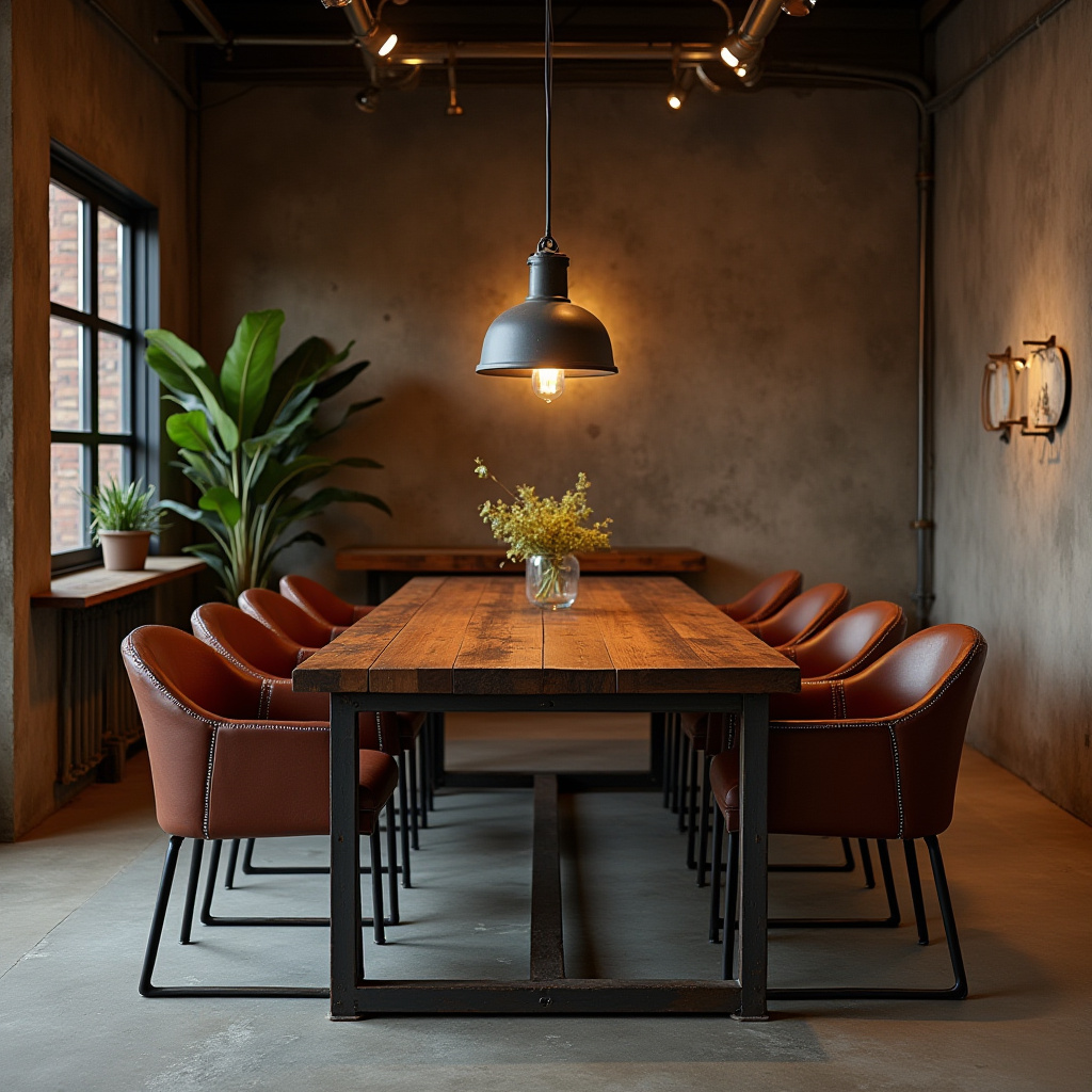 brown dining room 9