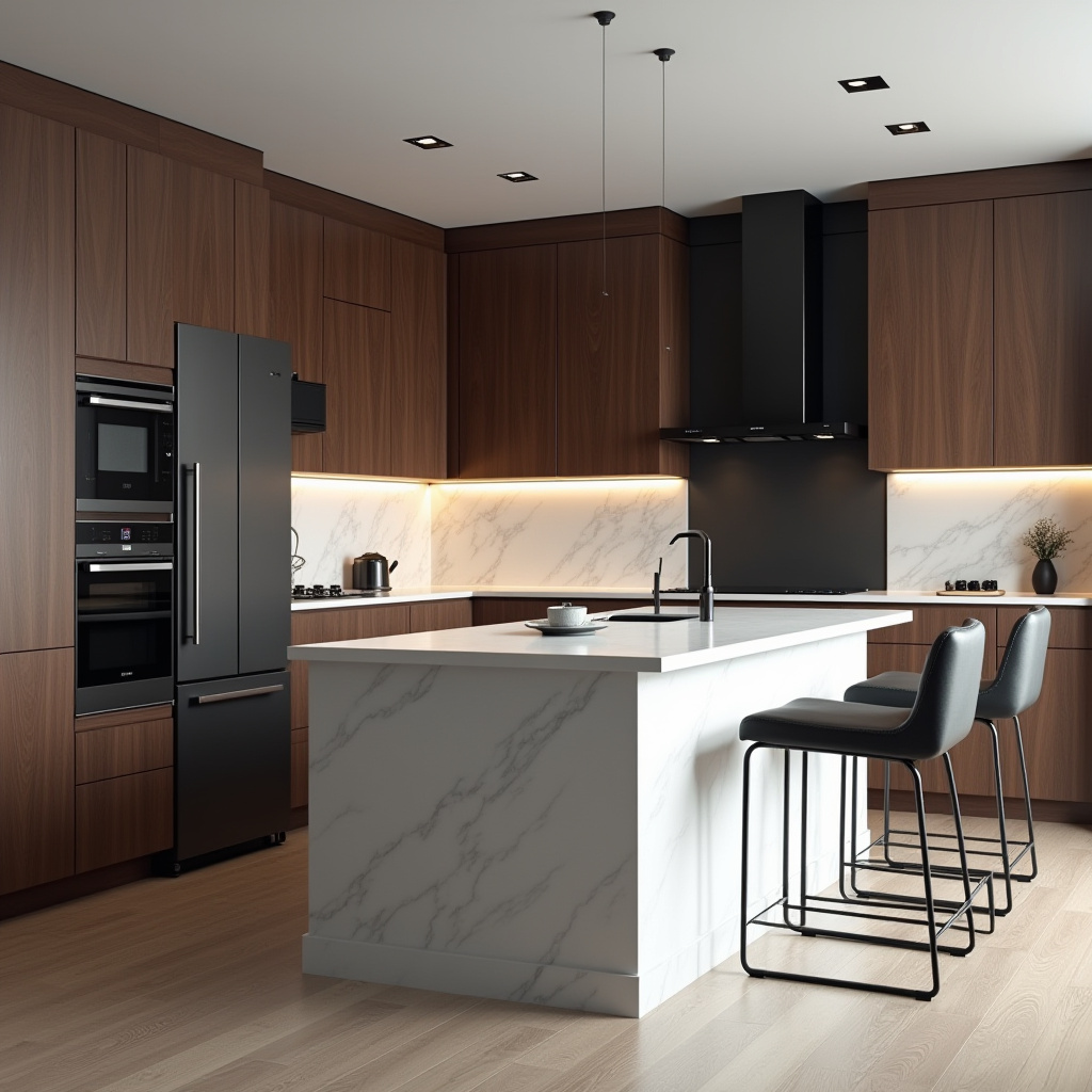 brown kitchen ideas 18