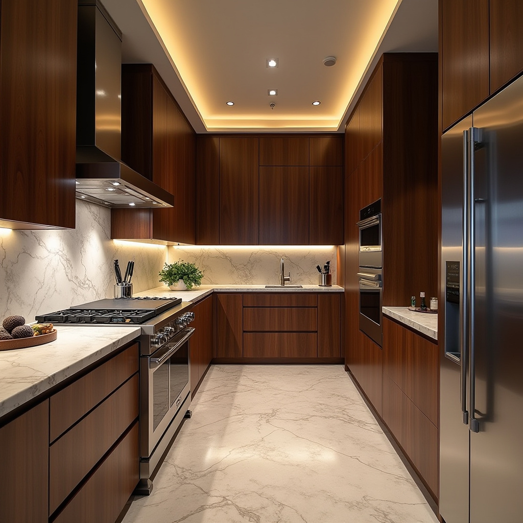 brown kitchen ideas 33