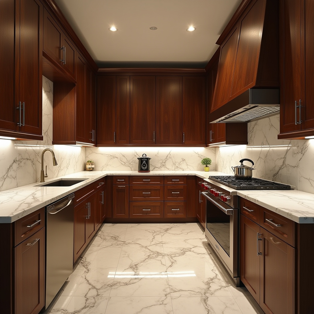 brown kitchen ideas 34