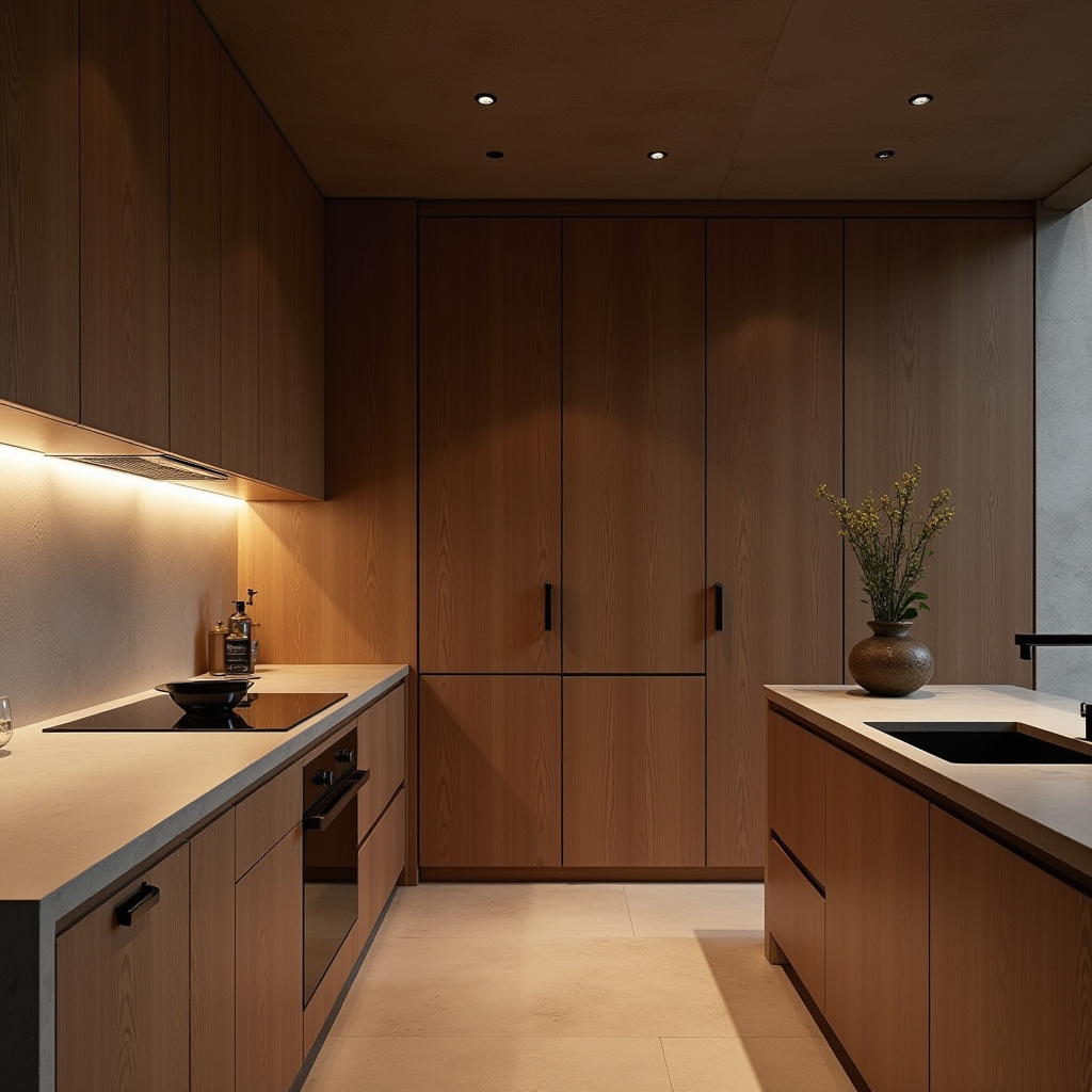 brown kitchen ideas 40