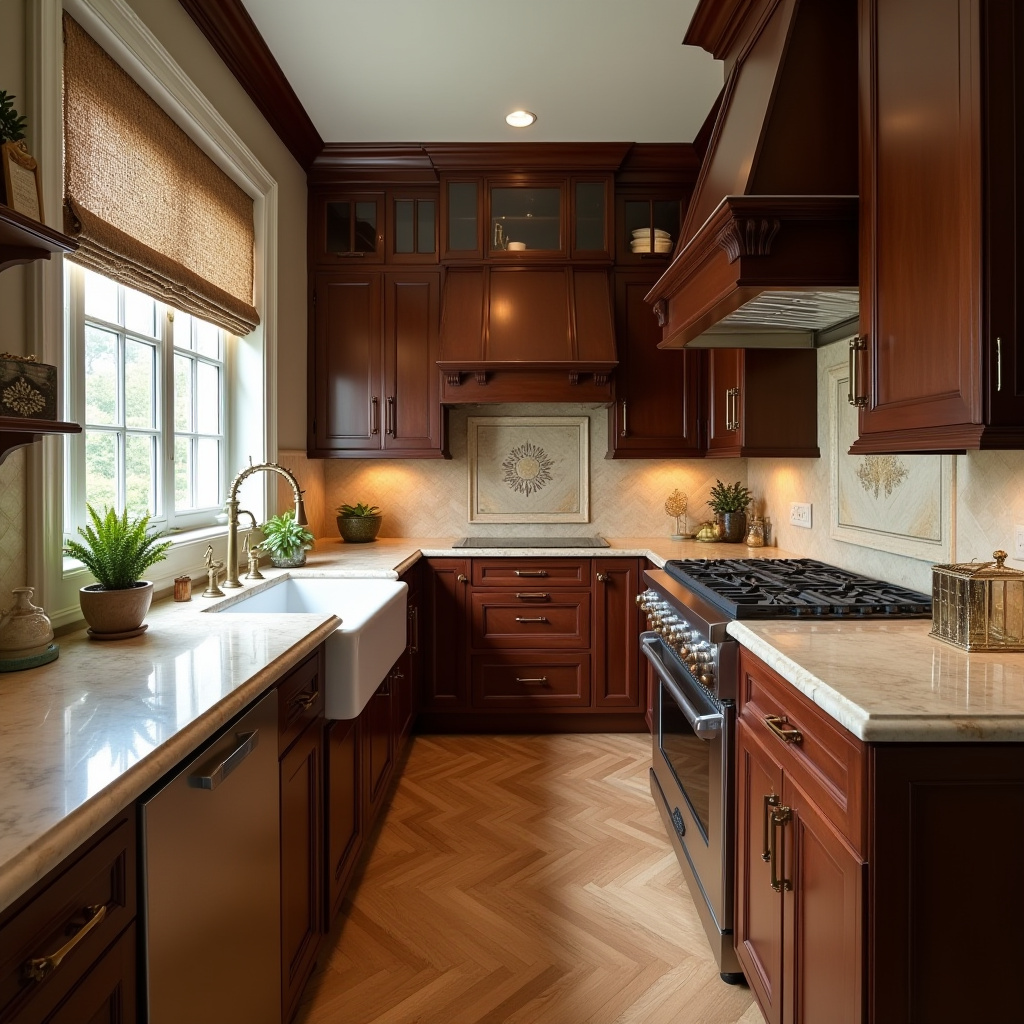 brown kitchen ideas 8
