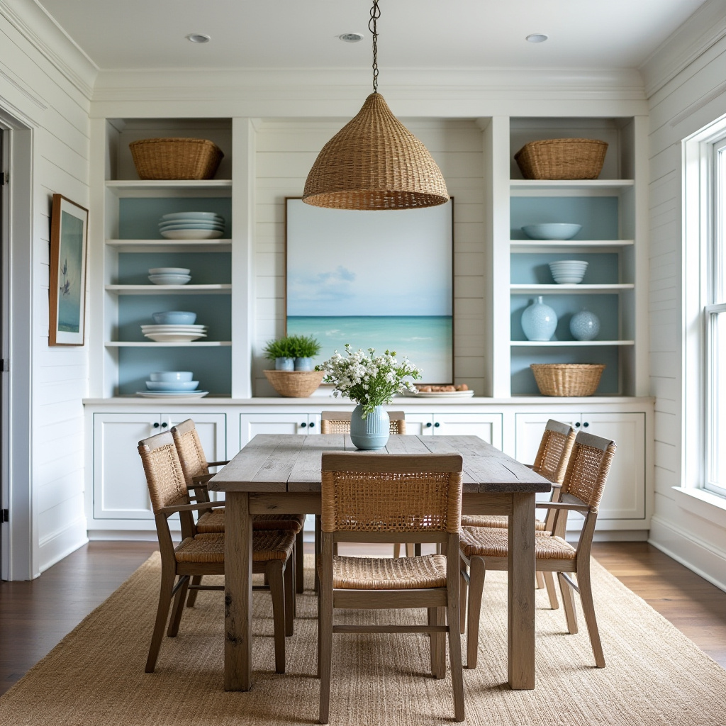 built in hutch dining room 10