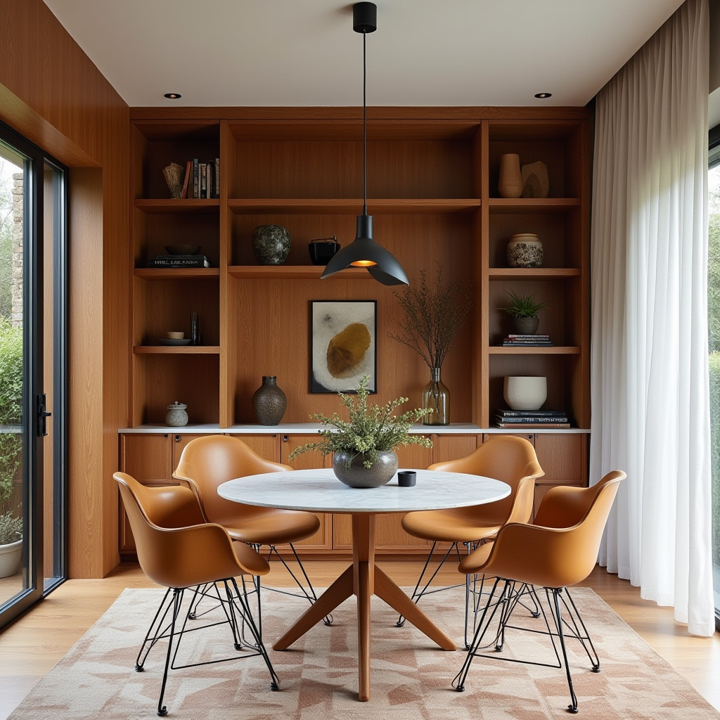 built in hutch dining room 11