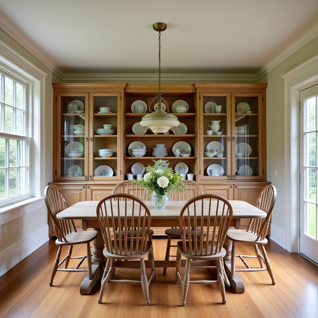 built in hutch dining room 2