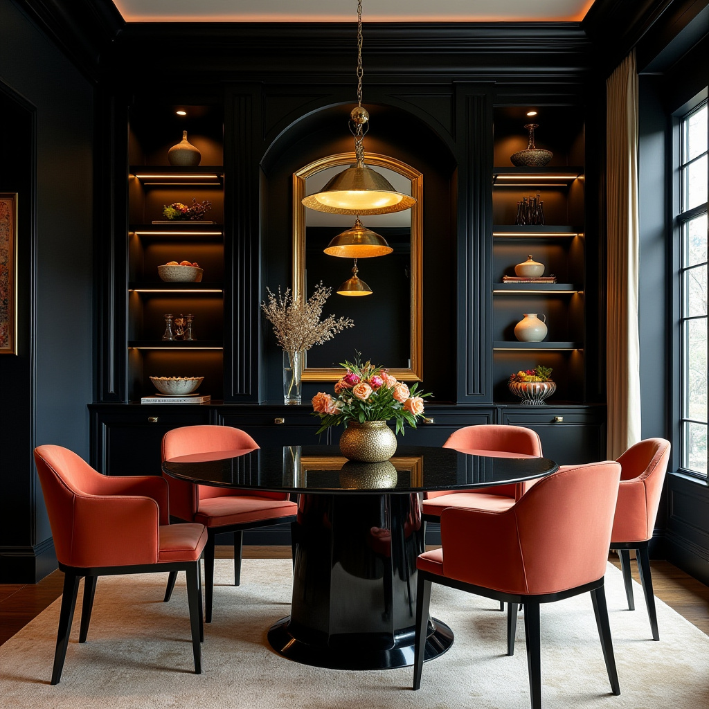 built in hutch dining room 23