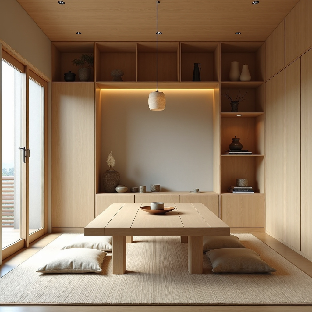 built in hutch dining room 25