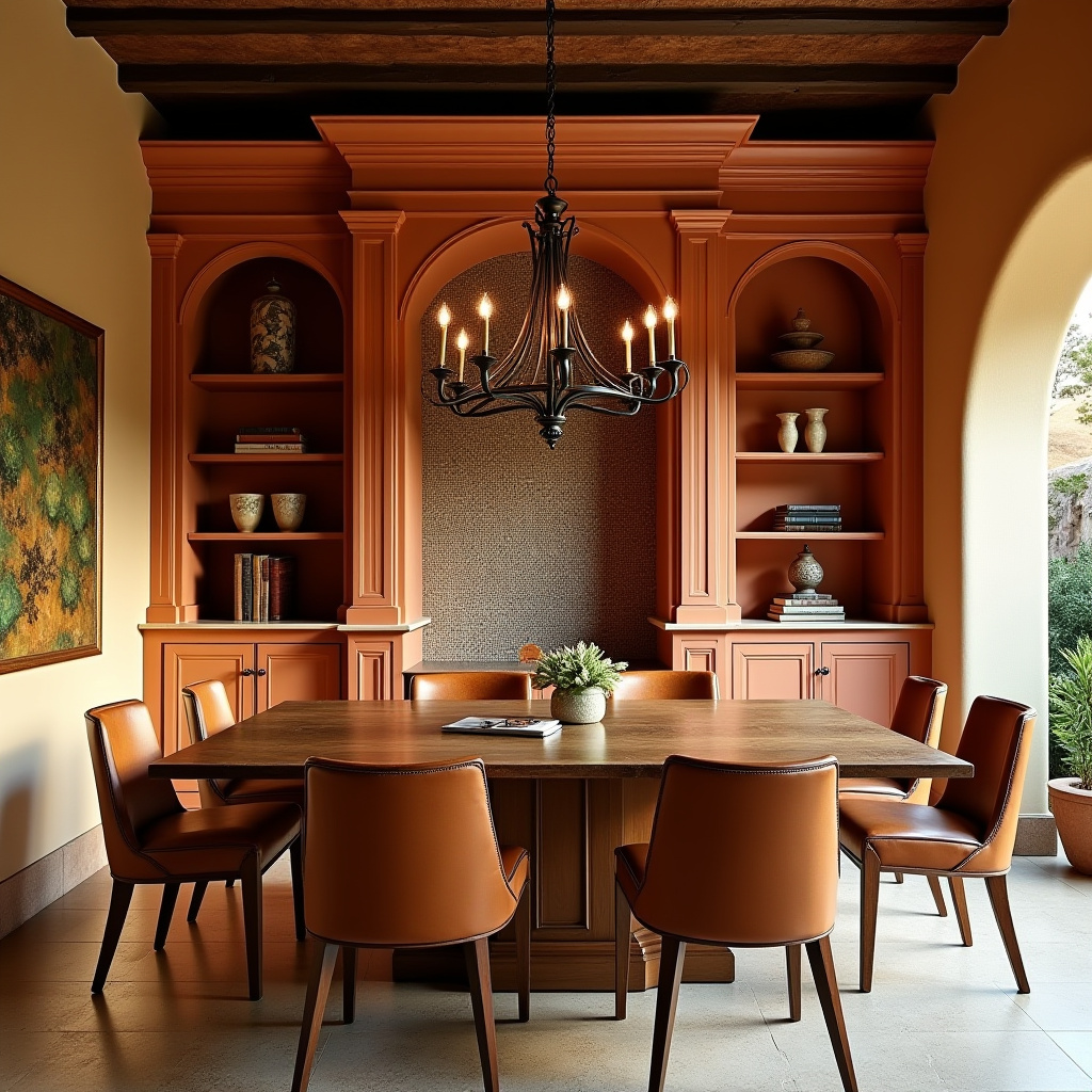 built in hutch dining room 27