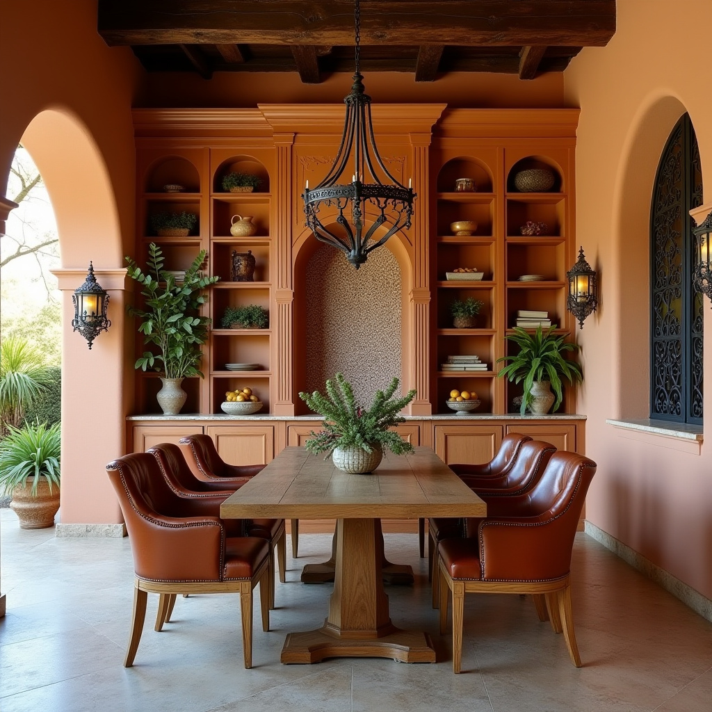 built in hutch dining room 28