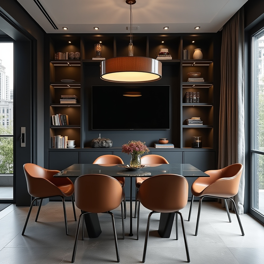built in hutch dining room 31
