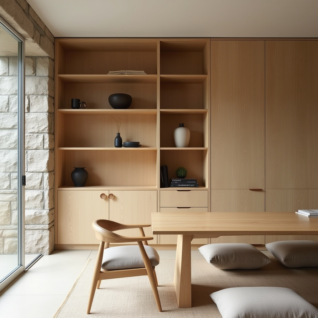 built in hutch dining room 39