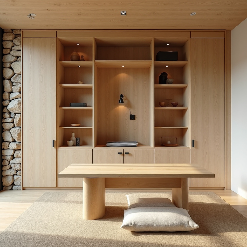 built in hutch dining room 40