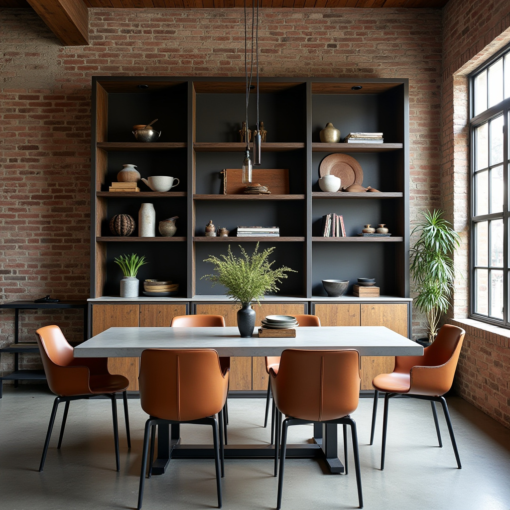 built in hutch dining room 7