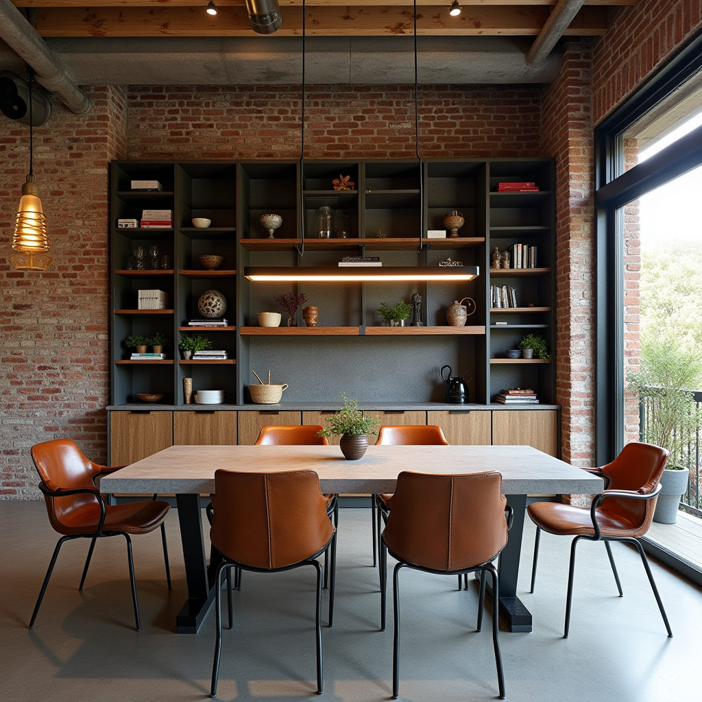 built in hutch dining room 8