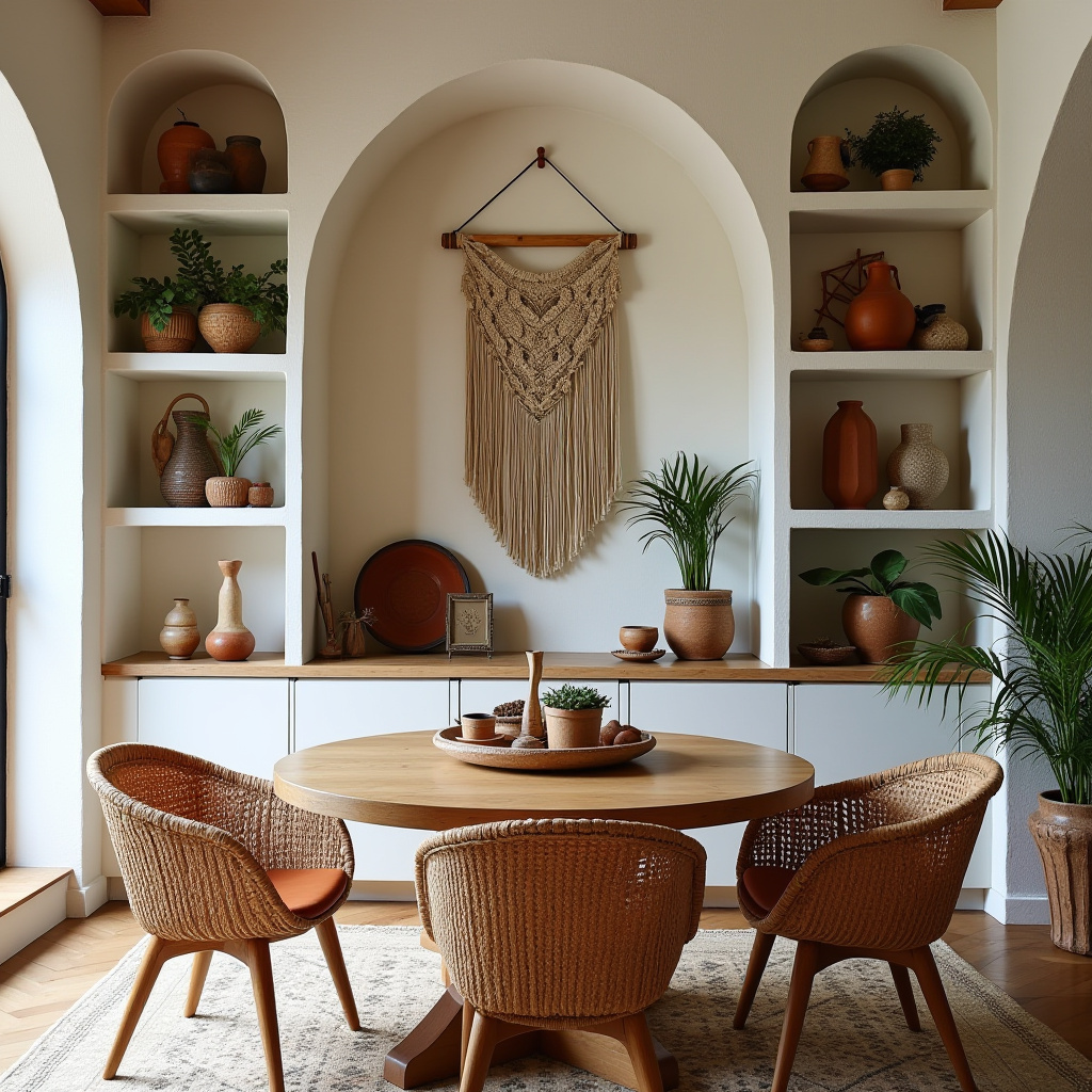 built in shelves dining room 11