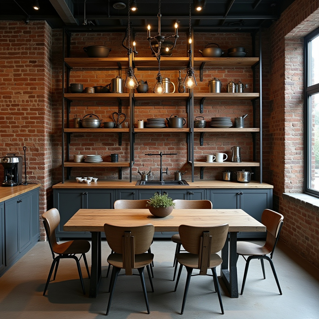 built in shelves dining room 6