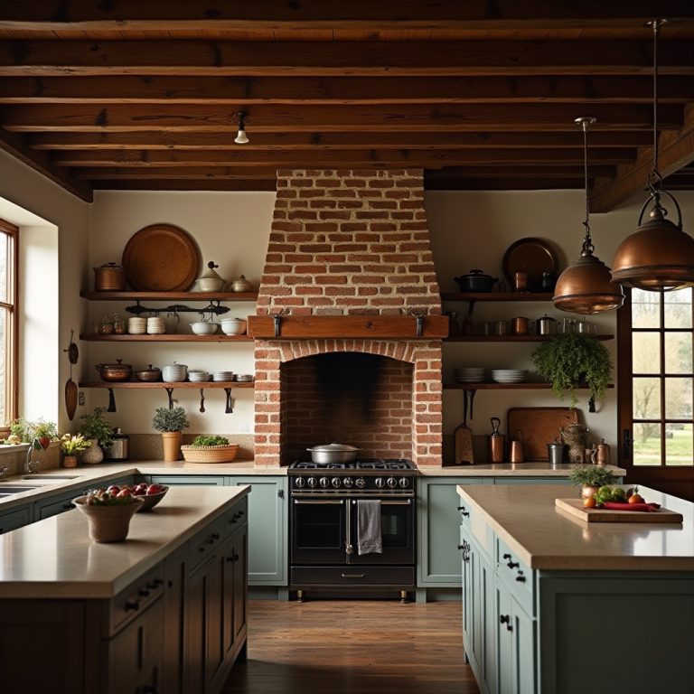 chimney kitchen ideas 1