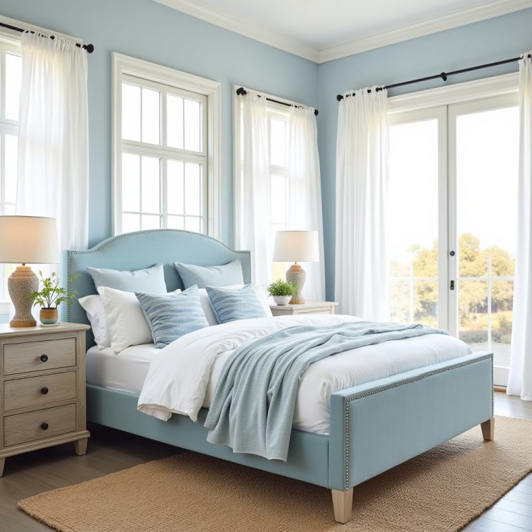 coastal blue bedroom 1