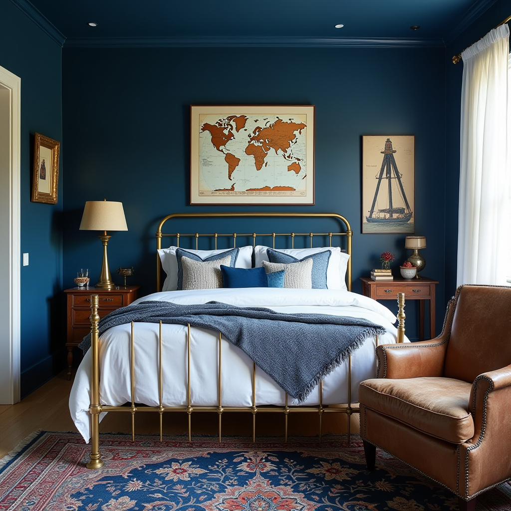 coastal blue bedroom 16