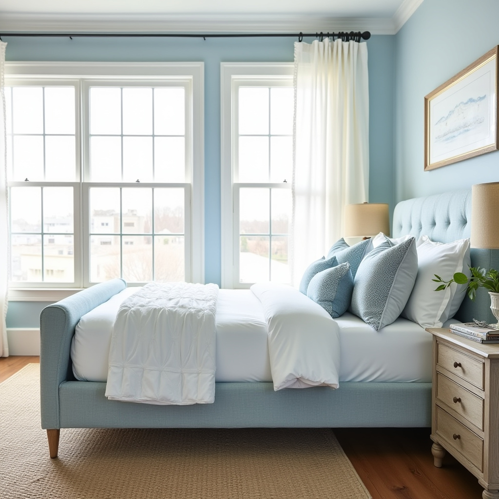 coastal blue bedroom 2