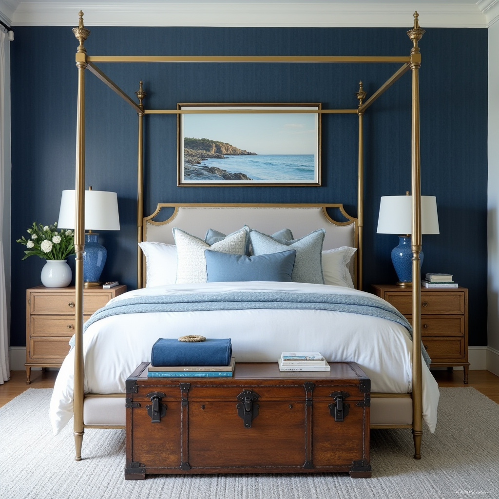 coastal blue bedroom 20