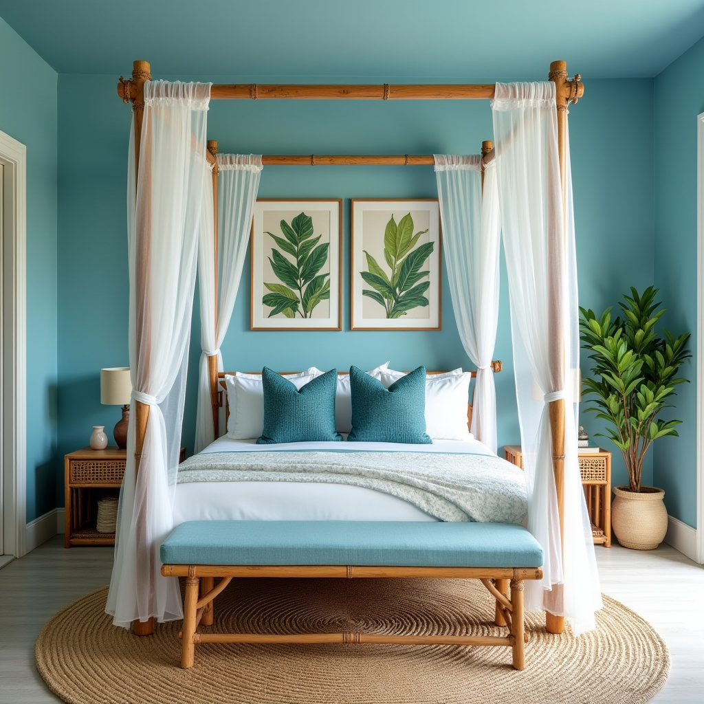 coastal blue bedroom 23
