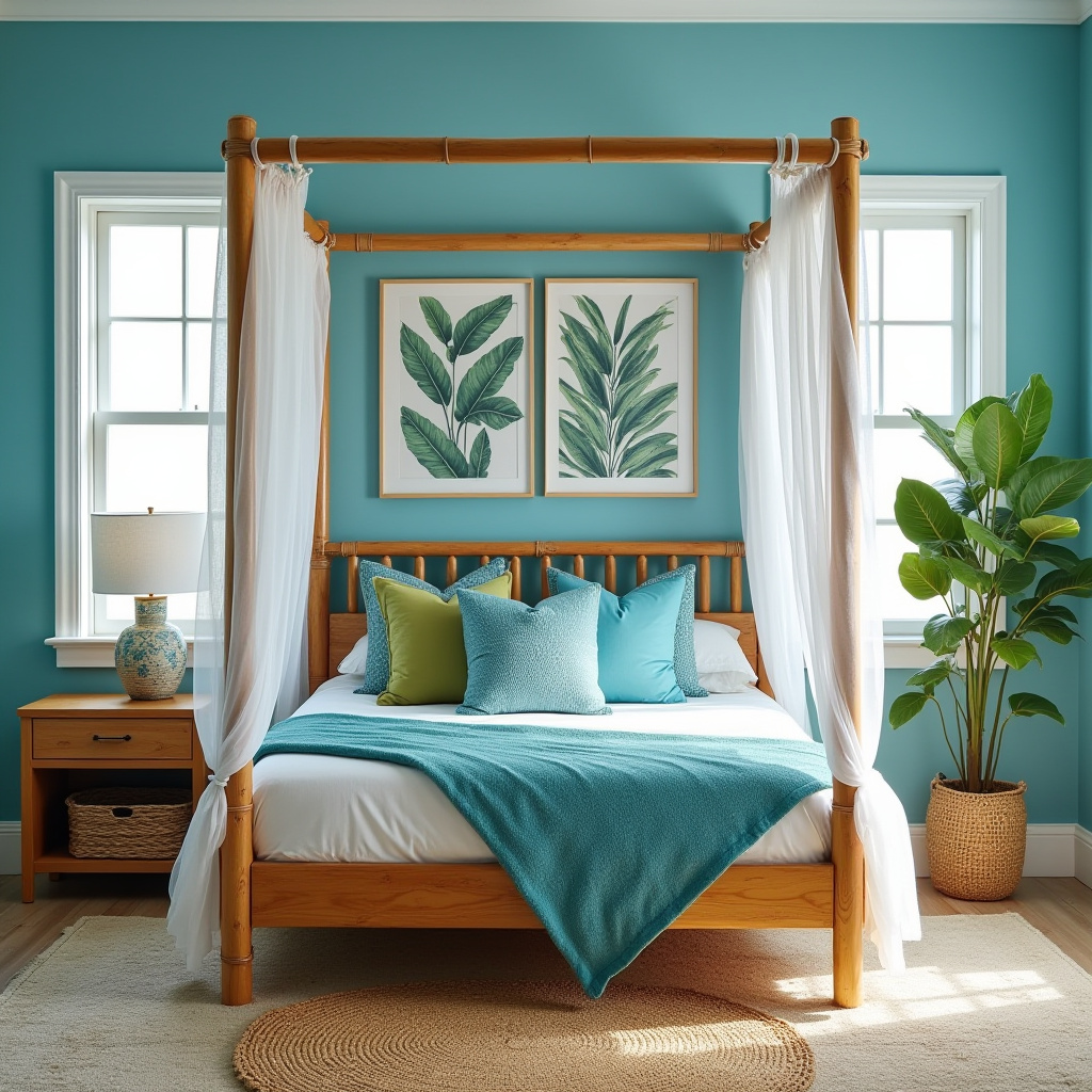 coastal blue bedroom 24