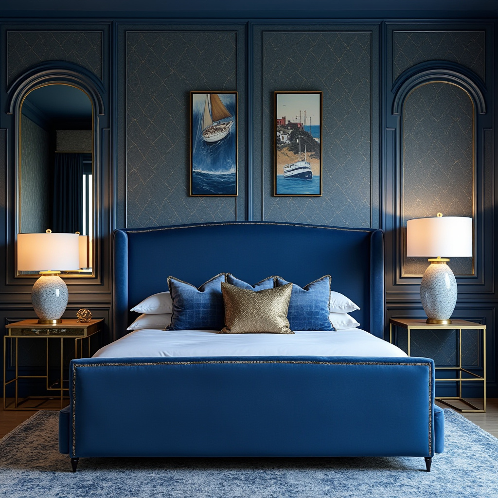 coastal blue bedroom 30