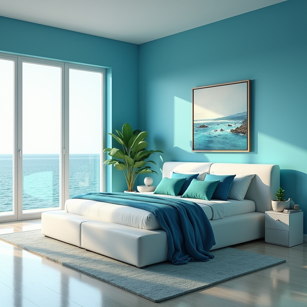 coastal blue bedroom 37