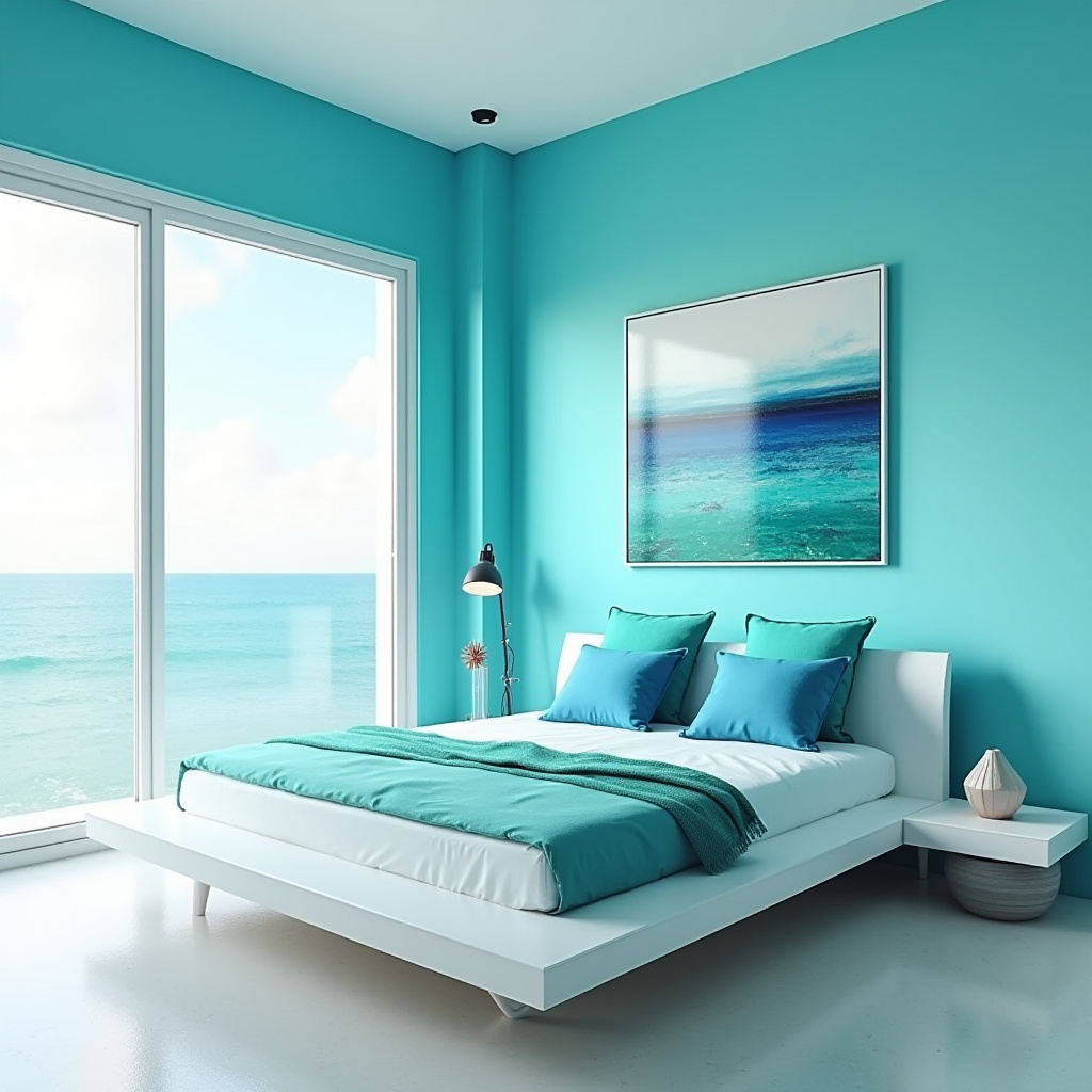 coastal blue bedroom 38