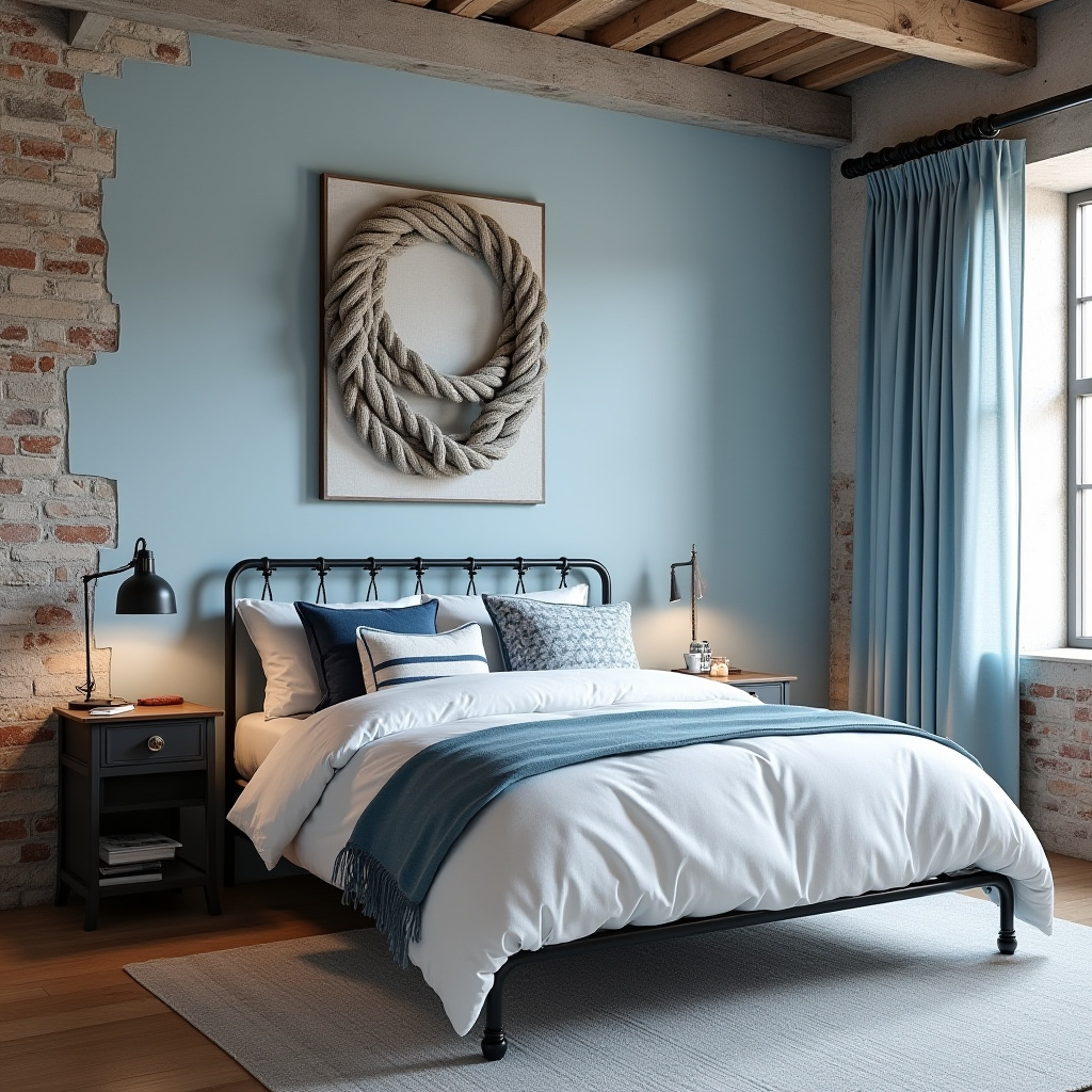 coastal blue bedroom 39