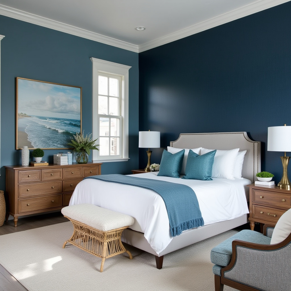 coastal blue bedroom 4