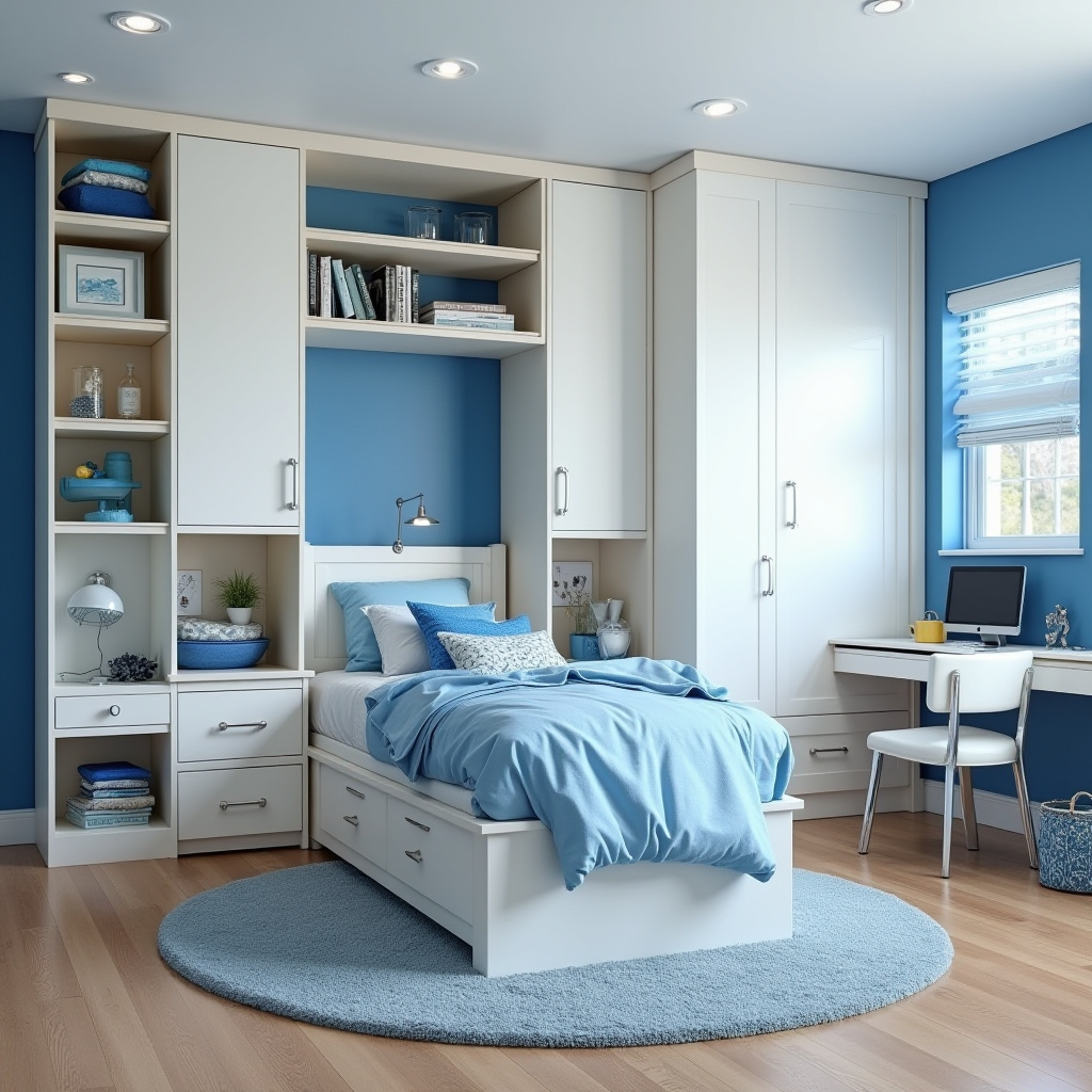 coastal teen bedroom 40