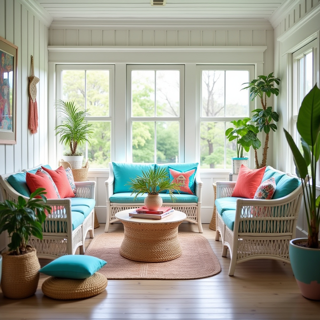 colorful beach house 14