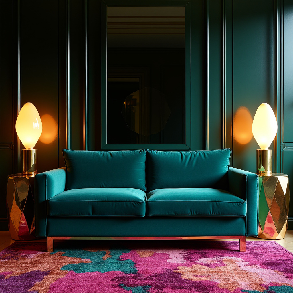colorful living room ideas 23