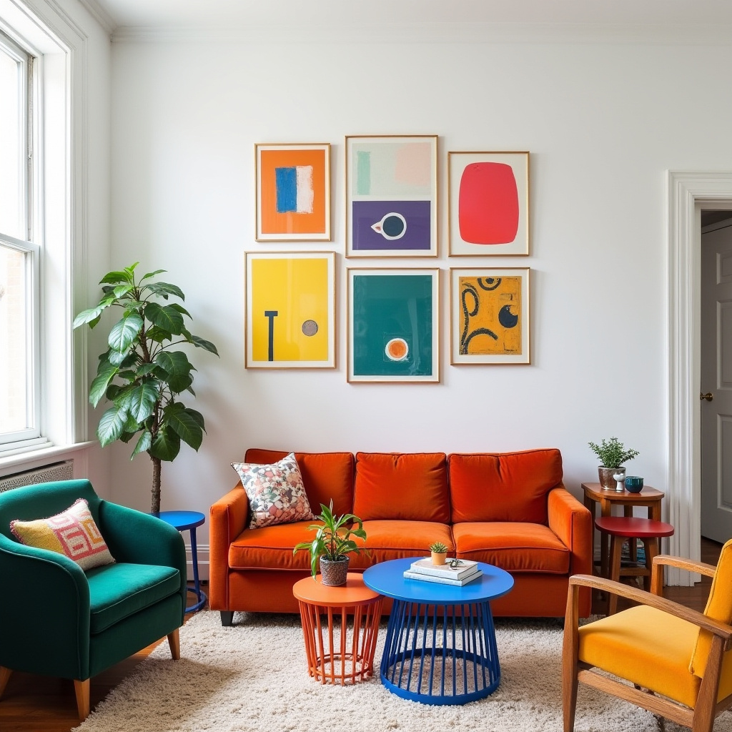 colorful living room ideas 33