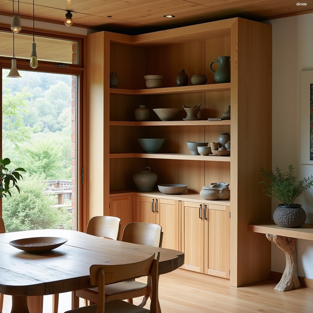 corner cabinet dining room 27