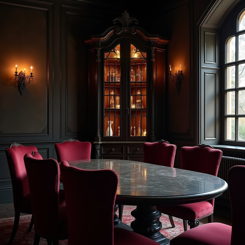 corner cabinet dining room 36